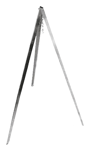 Набор костровой ГРИФОН Лайт тренога цепь подвес с чехлом