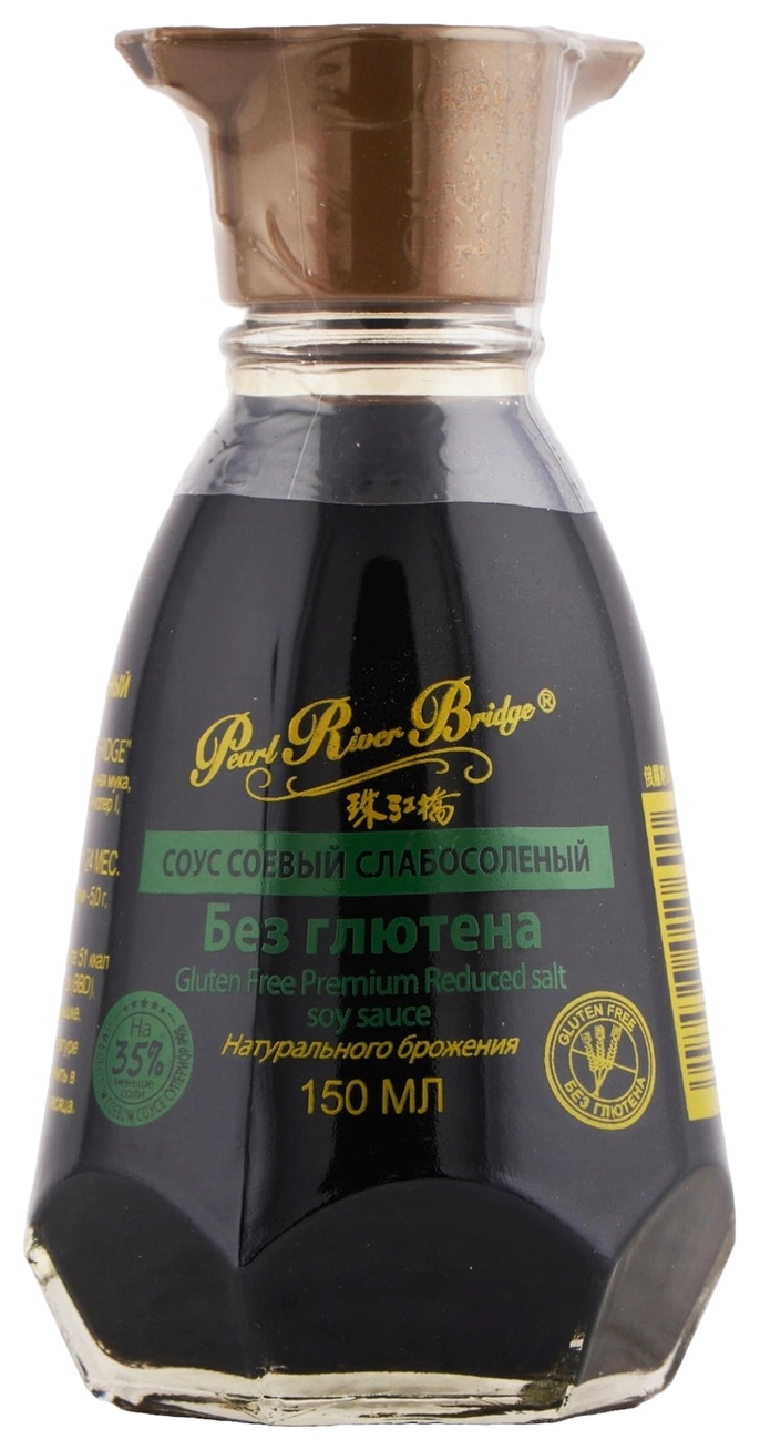 Соус соевый РЕАЛ РИВЕР БРИДЖ слабосоленый ст/б 150мл