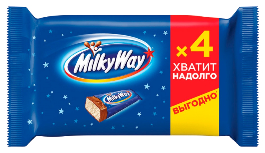 Батончик МИЛКИ ВЕЙ мультипак 104г