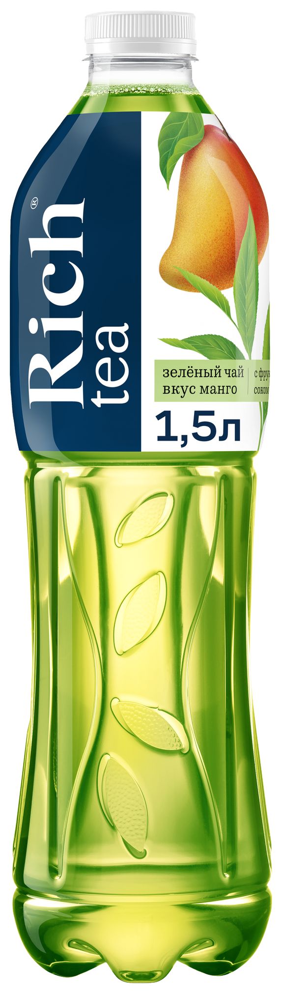 Чай РИЧ зеленый со вкусом манго пэт 1.5л