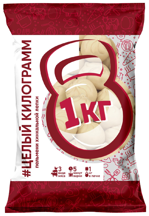 Пельмени МЕЖЕНИНОВСКАЯ ПФ Целый килограмм 1000г