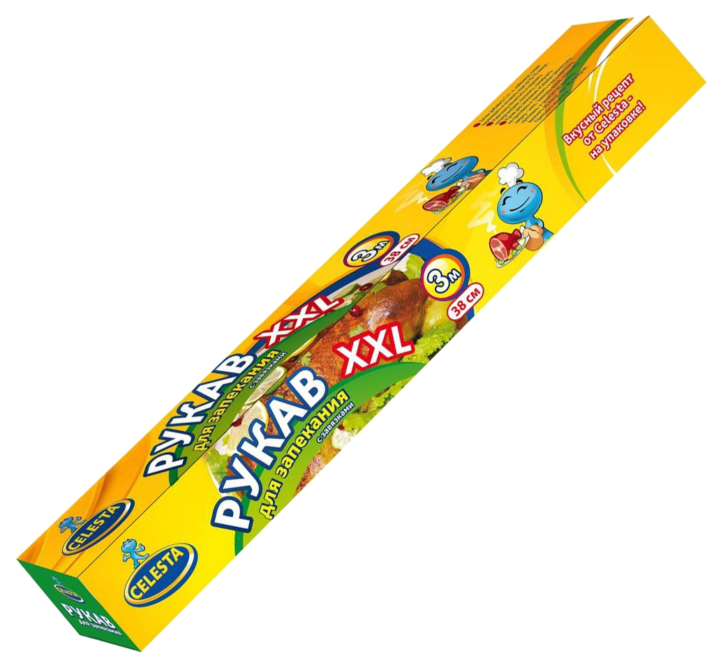 Рукав для запекания СЕЛЕСТА XXL 38см 3м
