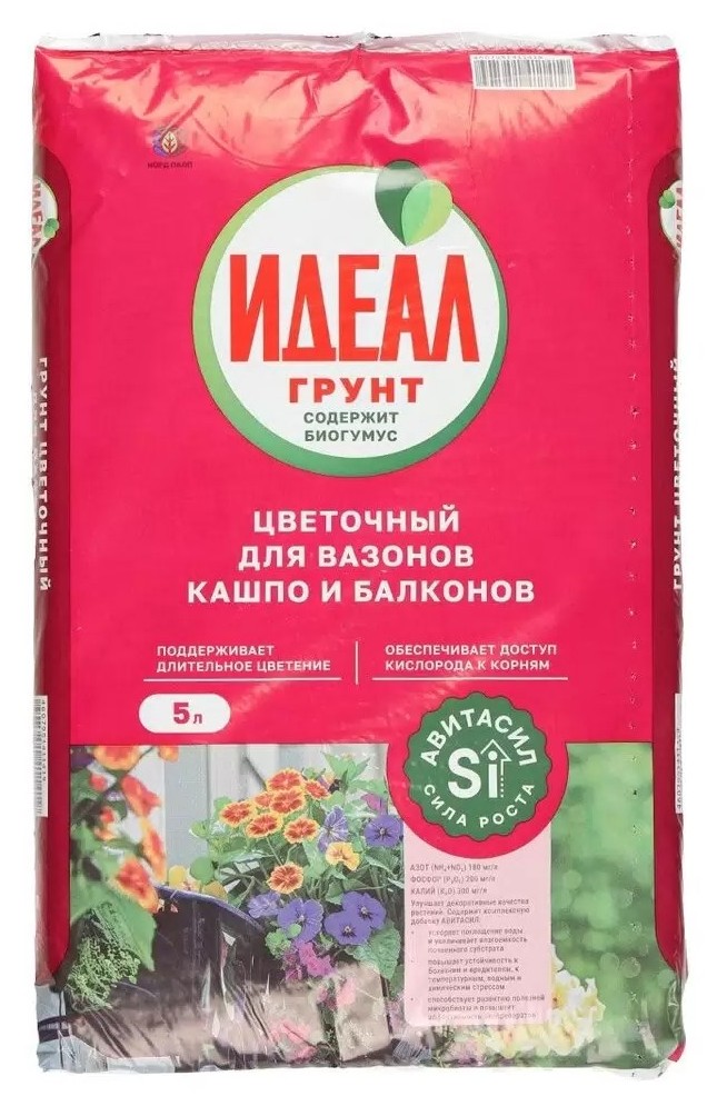 Грунт ИДЕАЛ Цветочный 5л