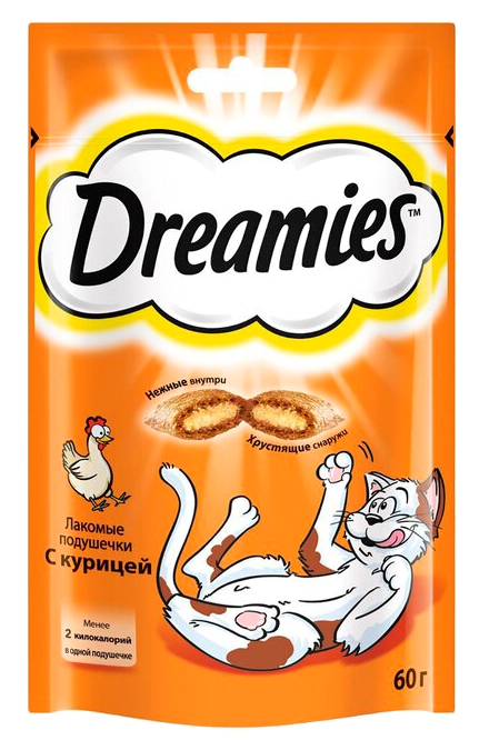 Лакомство для кошек ДРИМЕС с курицей 60г