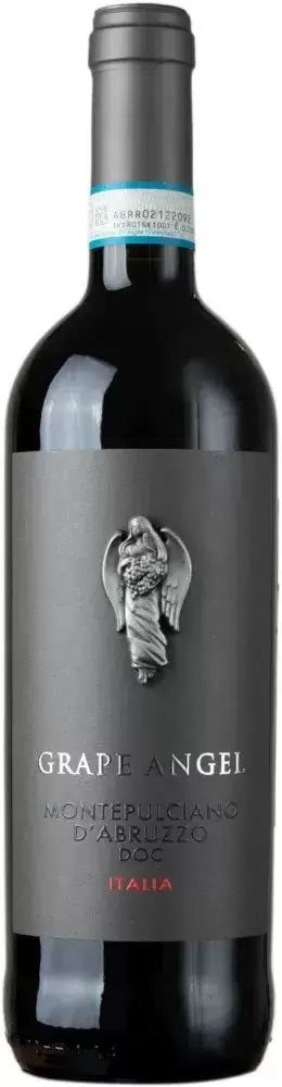 Вино ГРЕЙП ЭНДЖЕЛ Монтепульчано красное сух 13% ст/б 0.75л