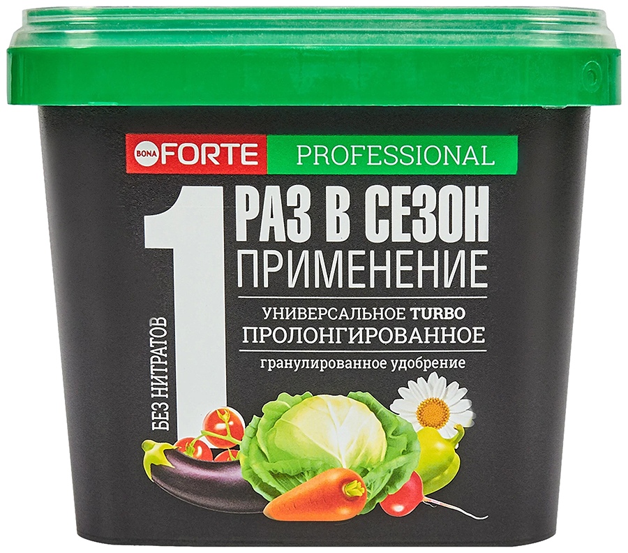 Удобрение БОНА ФОРТЕ Турбо универсальное с кремнием 1.0л