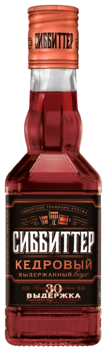 Настойка СИББИТТЕР Кедровая 35-38% ст/б 0.25л