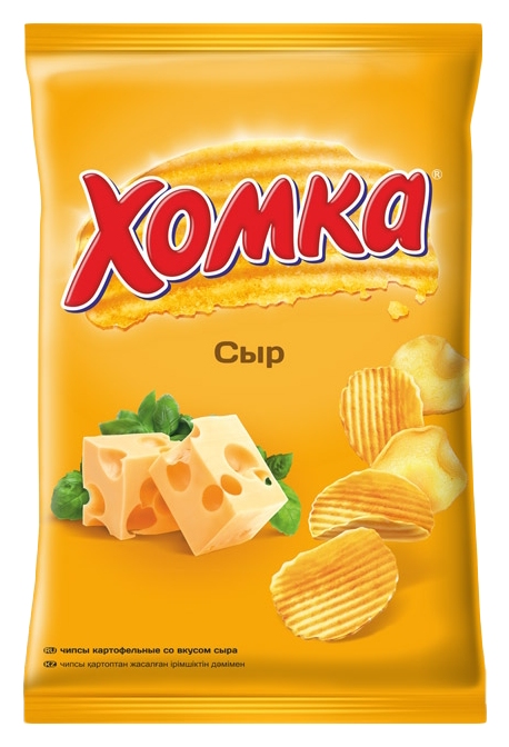 Чипсы ХОМКА с сыром м/у 120г