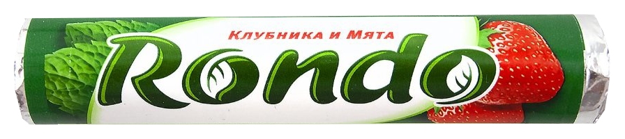 Конфеты РОНДО Клубника мята 30г