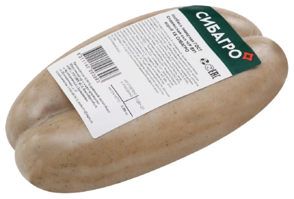 Колбаса СИБАГРО Славянская ливерная 1кг