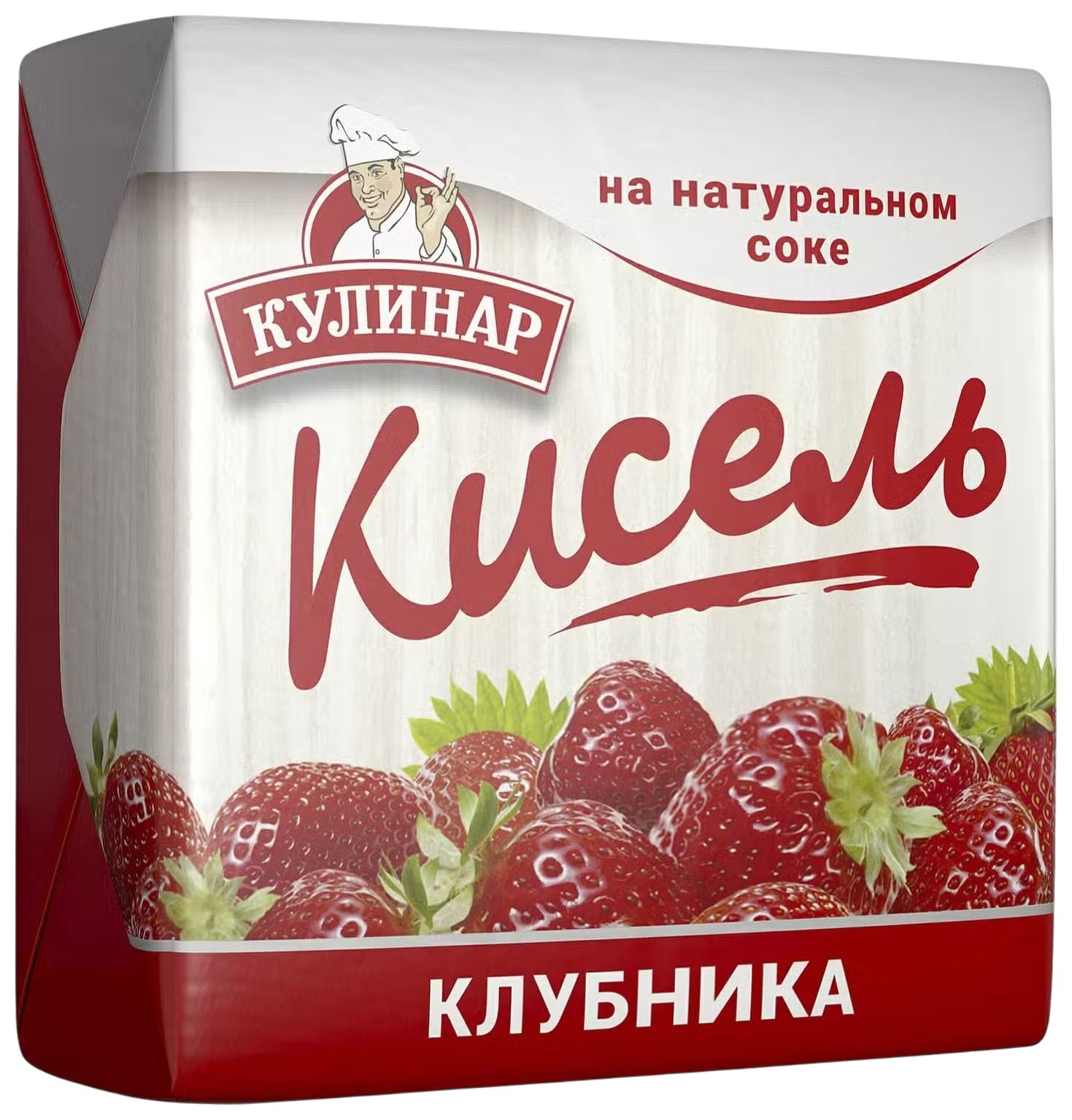 Кисель КУЛИНАР клубника брикет 220г