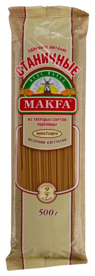 Мак.изделия МАКФА Станичная длинная м/у 500г
