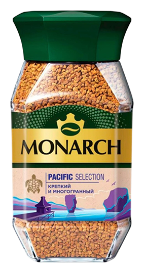 Кофе МОНАРХ Пасифик Селекшн ст/б 180г