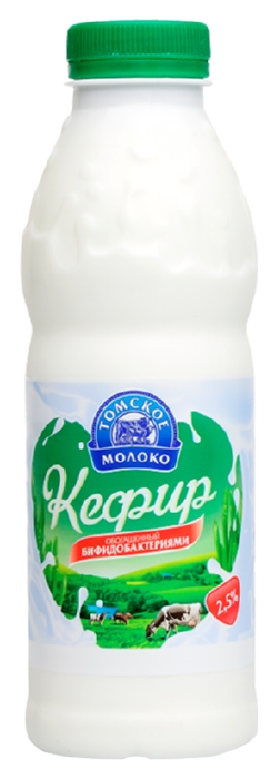 Бифидокефир ТОМСКОЕ МОЛОКО бзмж 2.5% пэт 500г