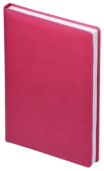 Ежедневник АЛЬТ Вельвет фуксия линия 136л
