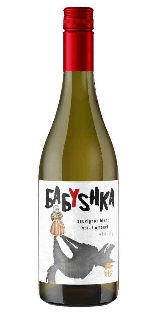 Вино АГОРА Бабушка белое сух 11.5% ст/б 0.75л