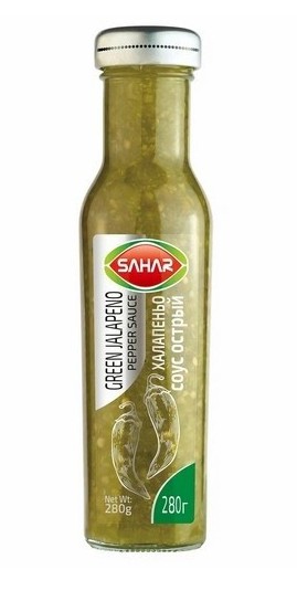 Соус САХАР Халапеньо зеленый ст/б 280г