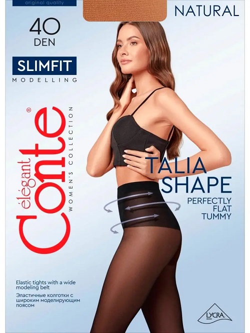 Колготки КОНТЕ Слимфит 40ден натурал 5