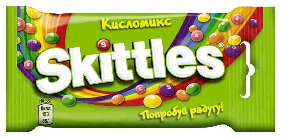 Жевательные конфеты СКИТЛС Кисломикс 38г