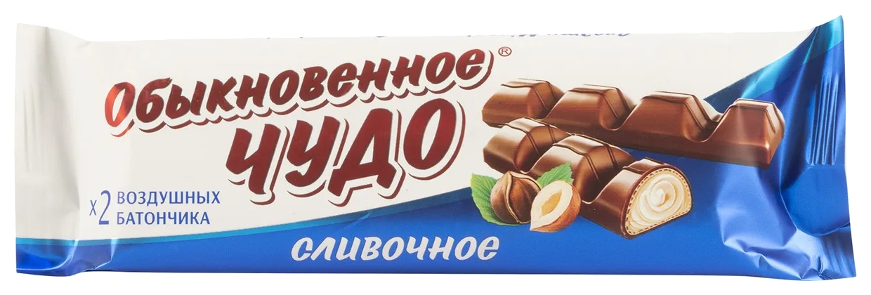 Батончик СЛАВЯНКА Обыкновенное чудо сливочное 55г