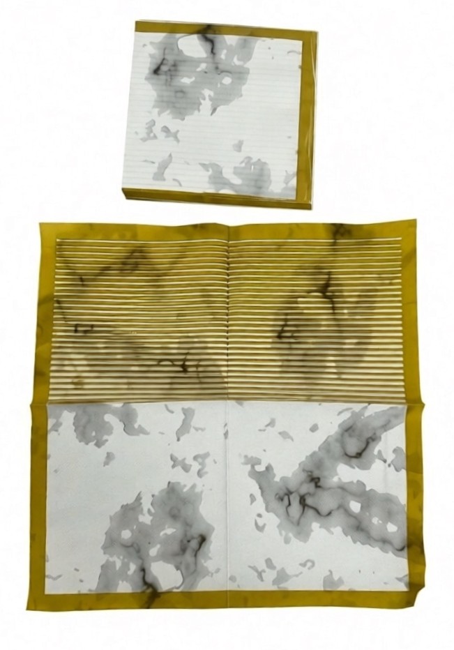 Салфетки ИУ ЧЖОУСИМА 33*33см 2сл 20шт арт.591V-8-002