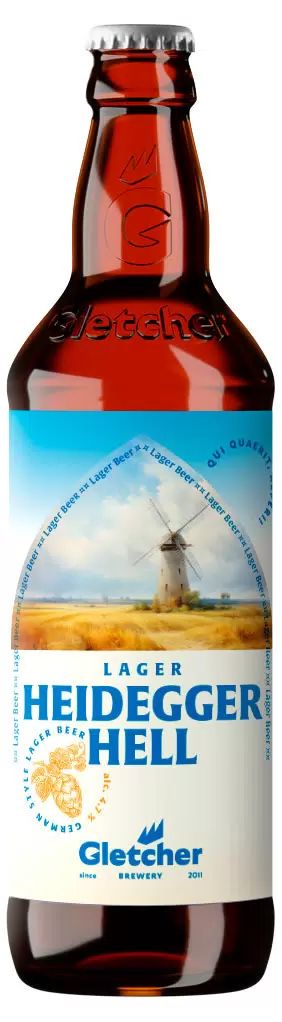 Пиво ХАЙДЕГГЕР ХЕЛЬ светлое пастер 4.7% ст/б 0.5л