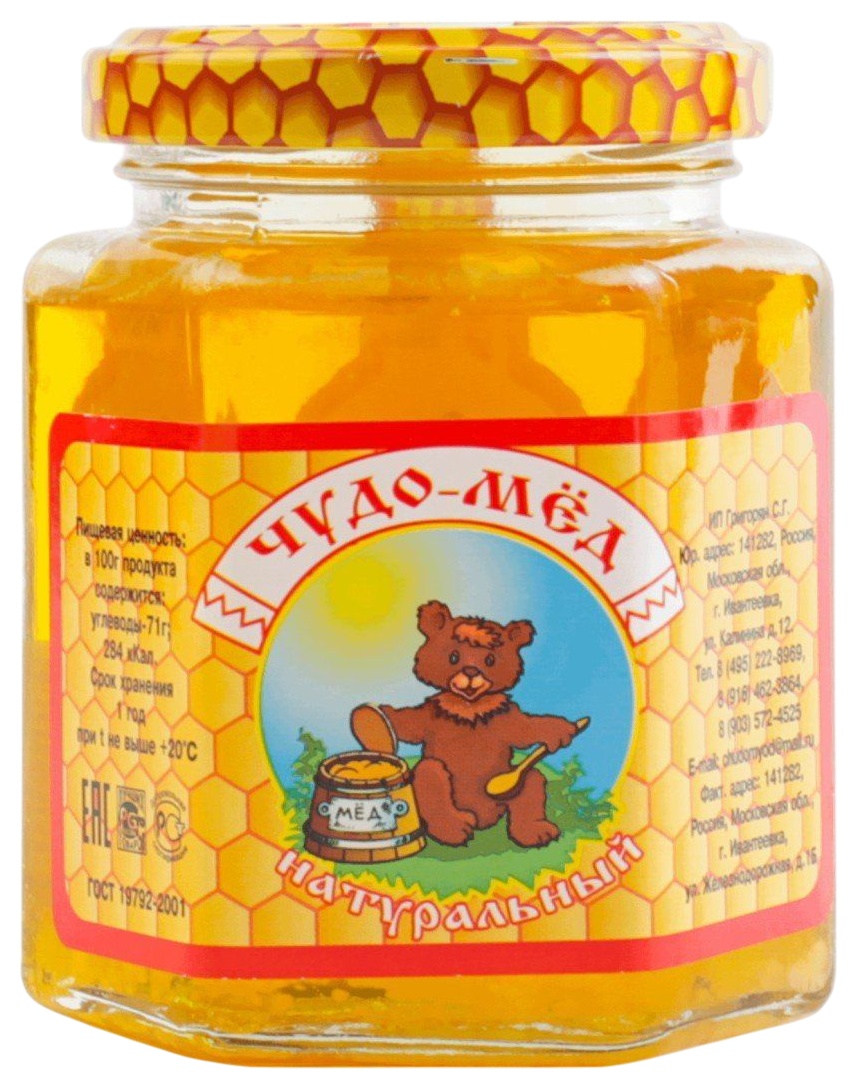 Мед ЧУДО МЕД липовый ст/б 125г