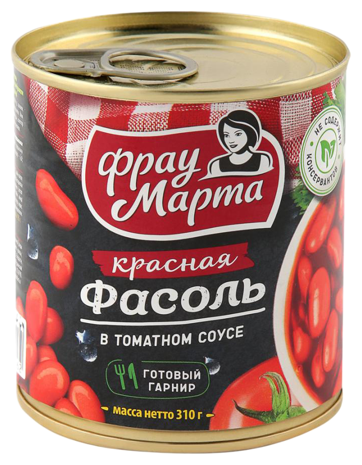 Фасоль ФРАУ МАРТА в т/с 310г