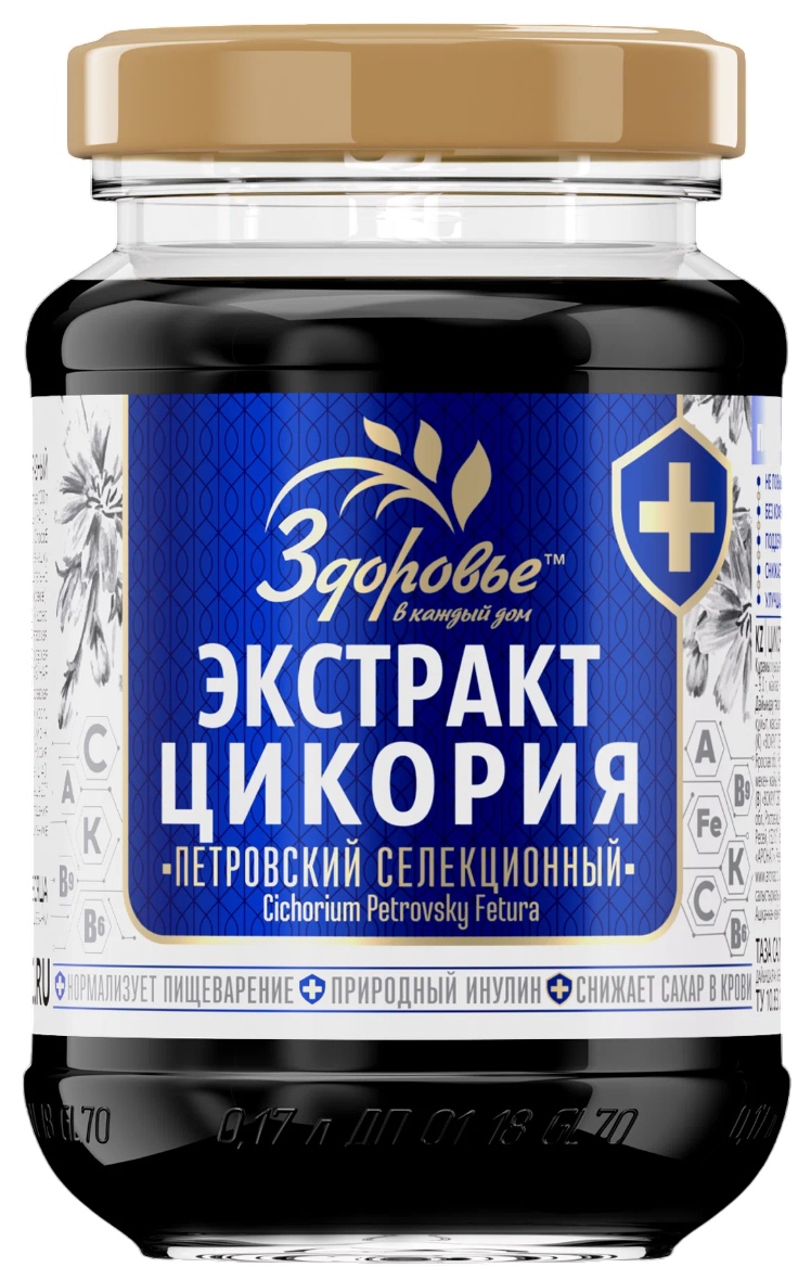 Цикорий ЗДОРОВЬЕ жидкий экстракт растворимый ст/б 200г