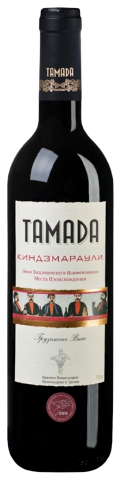 Вино ТАМАДА Киндзмараули красное п/сл 10.5-15% 0.75л