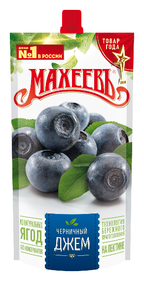 Джем МАХЕЕВЪ черничный д/пак 300г