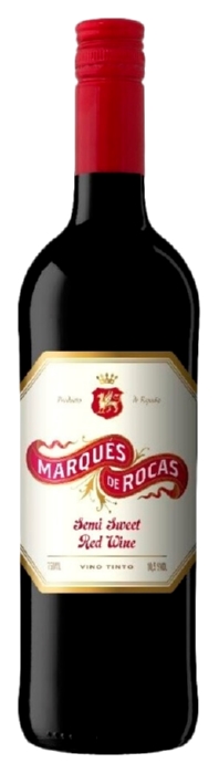 Вино МАРКЕС де РОКАС красное п/сл 10.5-12% ст/б 0.75л