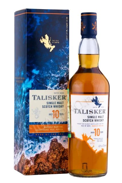 Виски ТАЛИСКЕР односолодовый 10 лет 45.8% ПК 0.7л