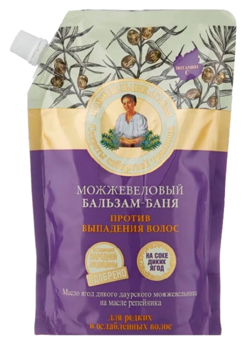 Бальзам-баня РЕЦЕПТЫ БАБУШКИ АГАФЬИ Можжевеловый 500мл