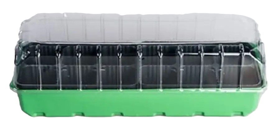 Минипарник для рассады 39*16*6.5 12 ячеек 10шт арт.533431