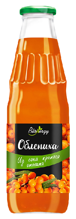 Нектар БИОНЕРДЖИ облепиховый ст/б 0.5л