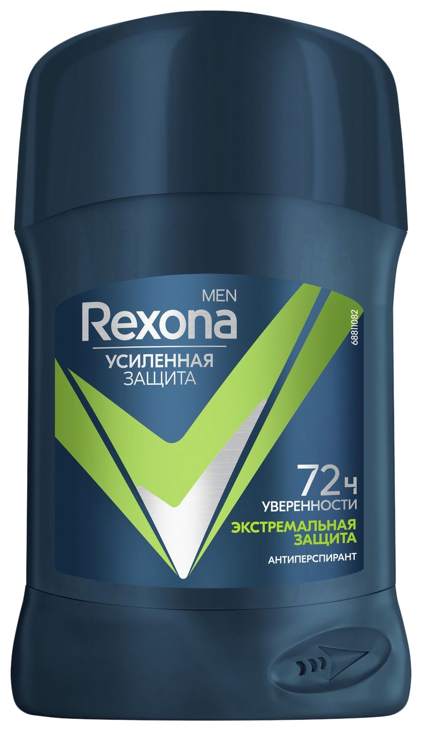 Дезодорант РЕКСОНА Экстремальная защита мужской стик 50мл
