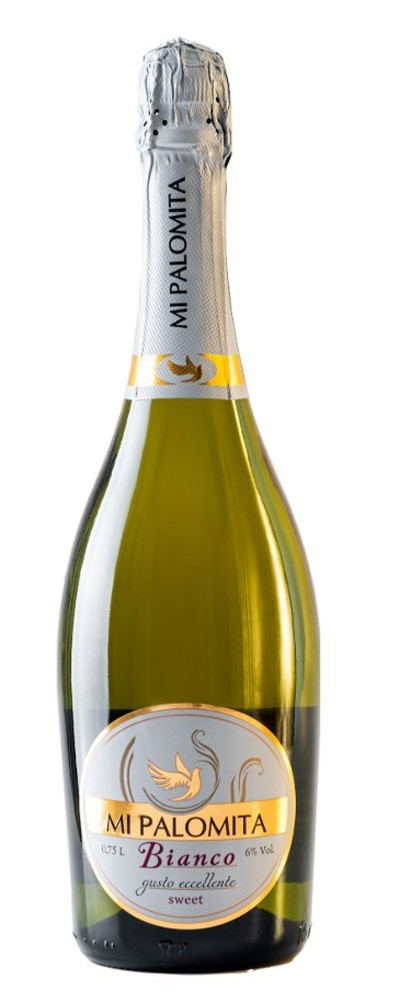 Сидр МИ ПАЛОМИТА белый газированный сл 6% ст/б 0.75л