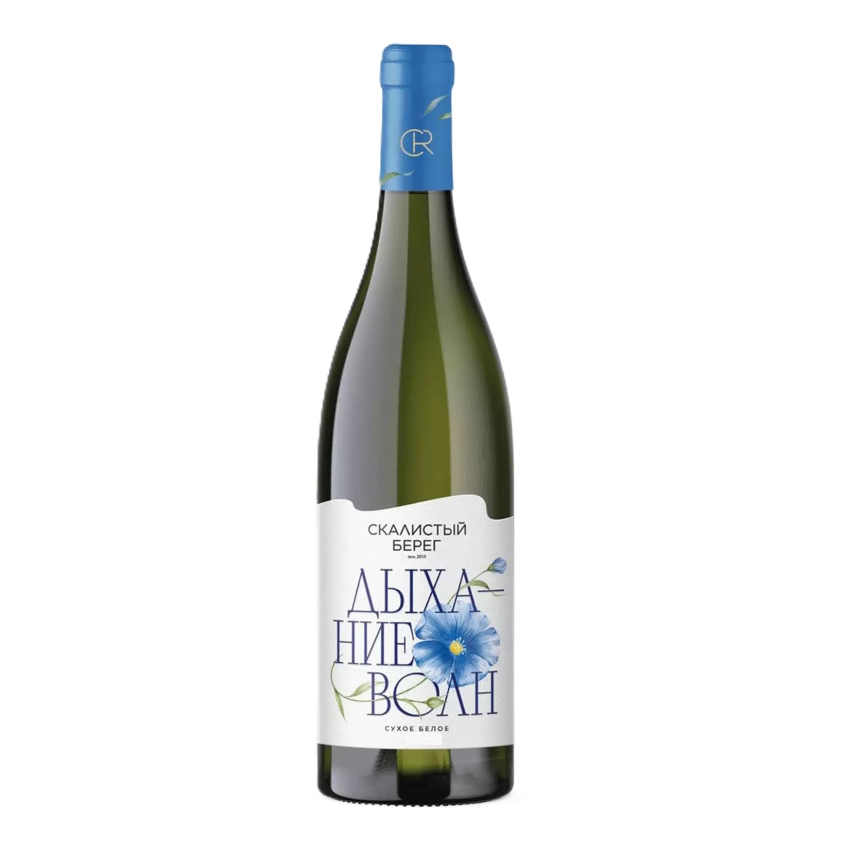Вино СКАЛИСТЫЙ БЕРЕГ Дыхание волн белое сух 13% ст/б 0.75л