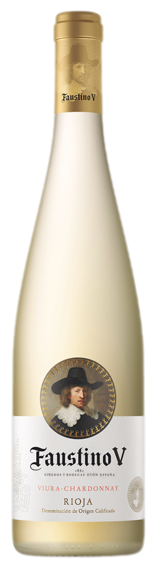 Вино ФАУСТИНО V Виура Шардоне Риоха белое сух 12% ст/б 0.75л