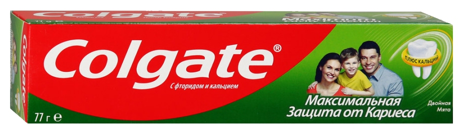 Зубная паста КОЛГЕЙТ Защита от кариеса двойная мята 100мл
