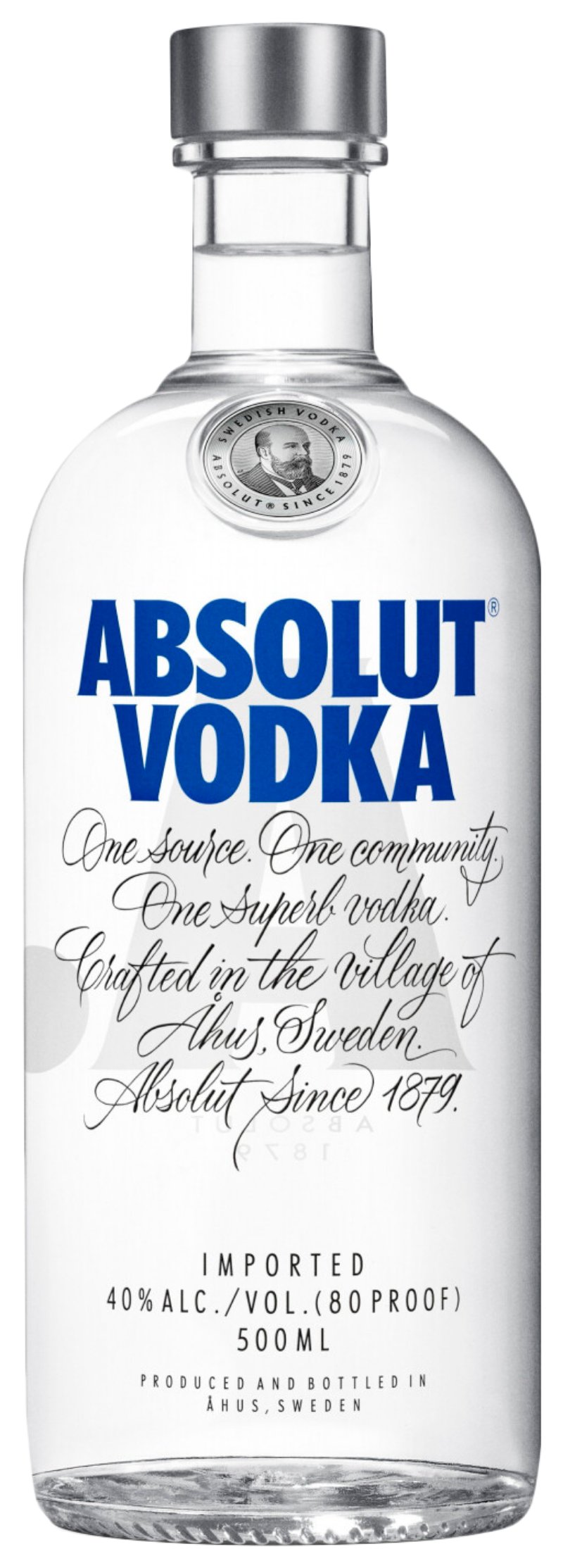 Водка АБСОЛЮТ 40% 0.5л
