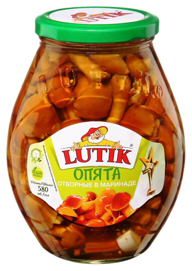 Опята ЛЮТИК отборные в маринаде ст/б 280г