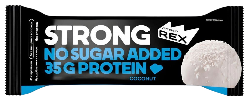 Батончик ПРОТЕИН РЕКС Стронг кокосовый 100г