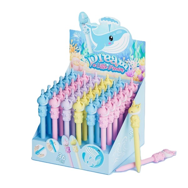 Ручка МИЛОТА Кит из сна в ассортименте арт.91P-MD267