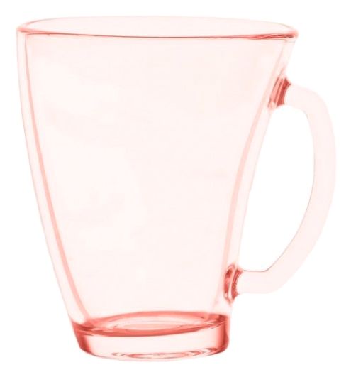 Кружка Шейп розовая 320мл арт.506514