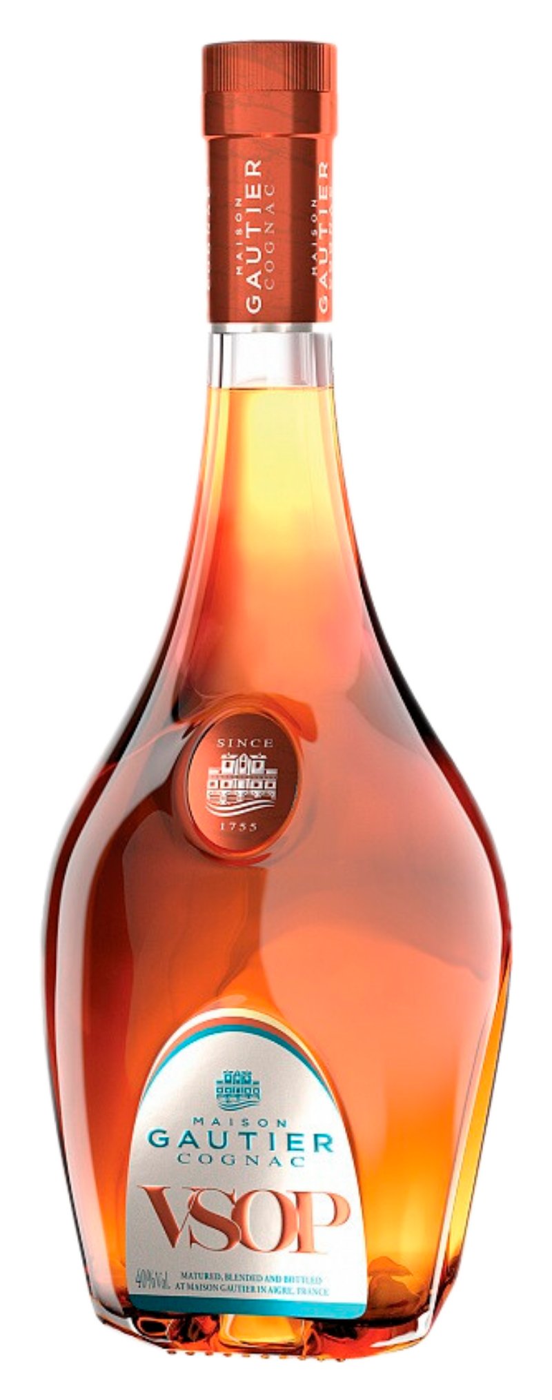 Коньяк ГОТЬЕ VSOP 4 года 40% ст/б 0.5л
