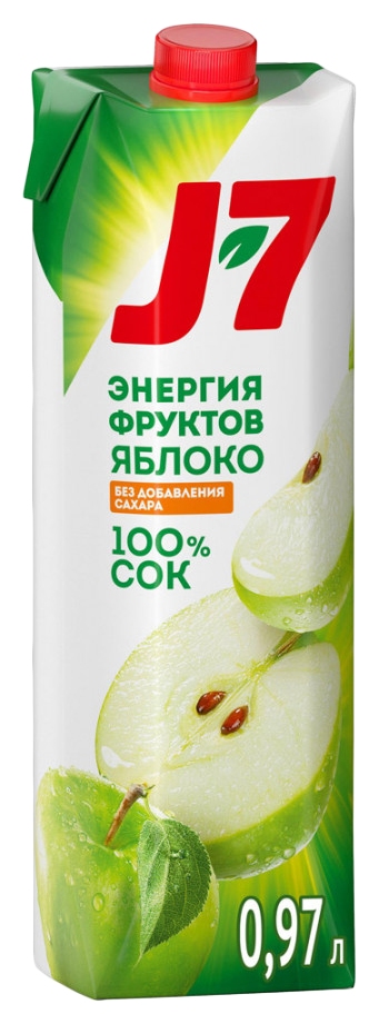 Нектар ДЖЕЙ-7 яблоко зеленое 0.97л
