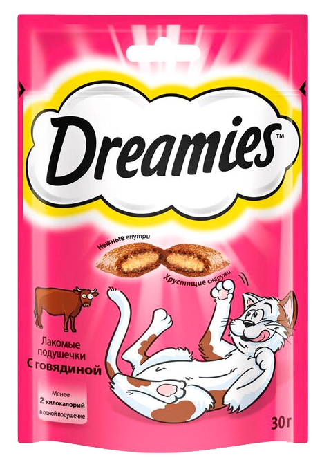 Лакомство для кошек ДРИМЕС с говядиной 30г