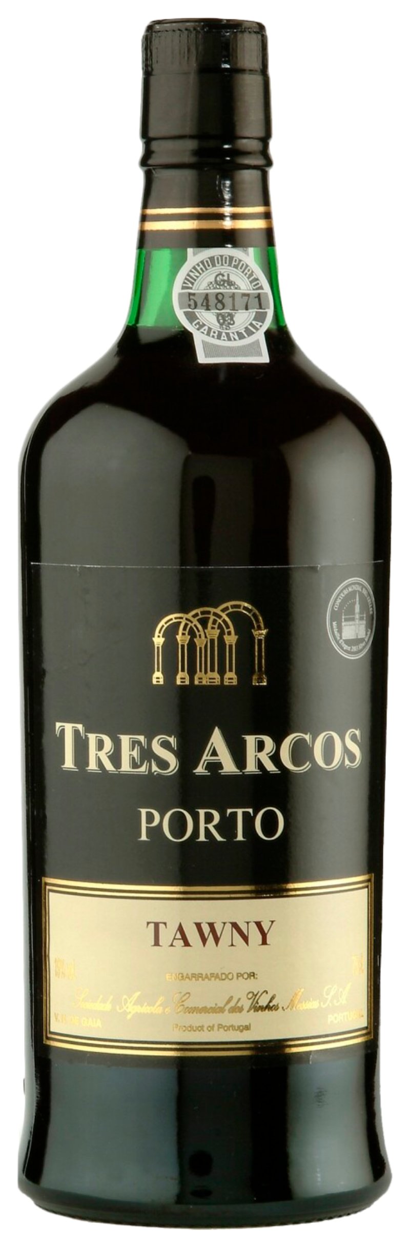 Портвейн ТРЕС АРКУШ Тони Порто красный сл 19.5% ст/б 0.75л